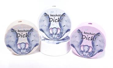 Wir beschützen Dich Elefant (rosa) - 26MS